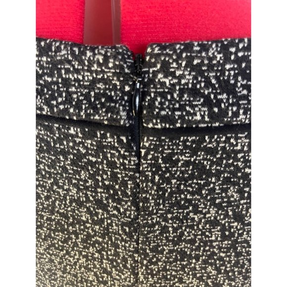 WHITE HOUSE BLACK MARKET Women’s business dress black white pockets Size L Large - Picture 5 of 11